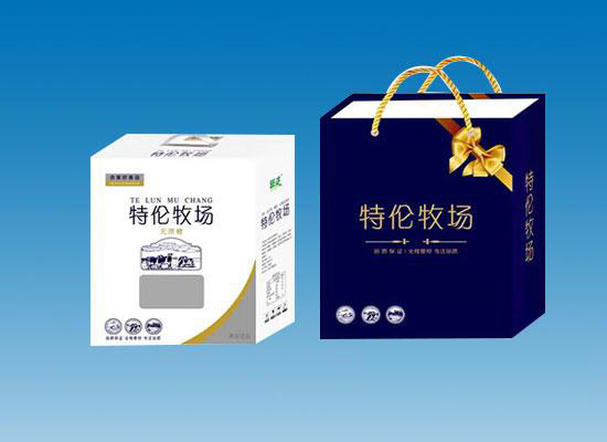 特伦牧场经典有机纯牛奶图片